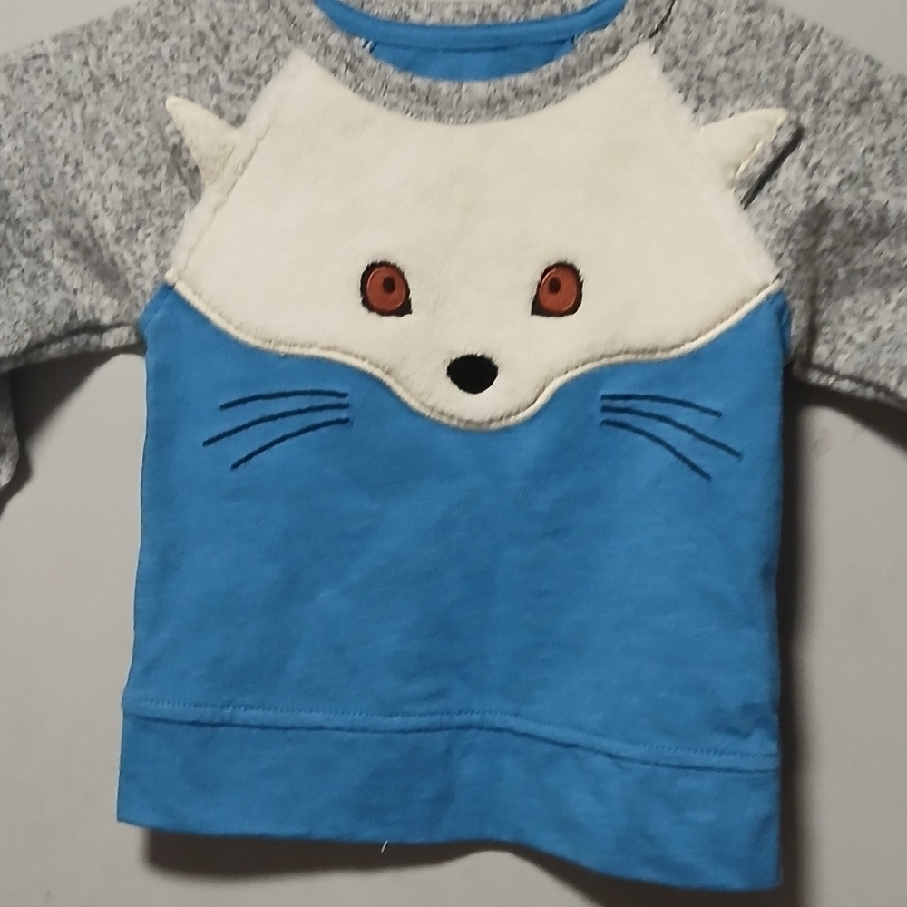 Genuine kids by Oshkosh boys long sleeve Pullover Shirt.  NWT. Size 12 months - Picture 5 of 16